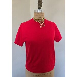 Red 100% Cotton T-Shirt